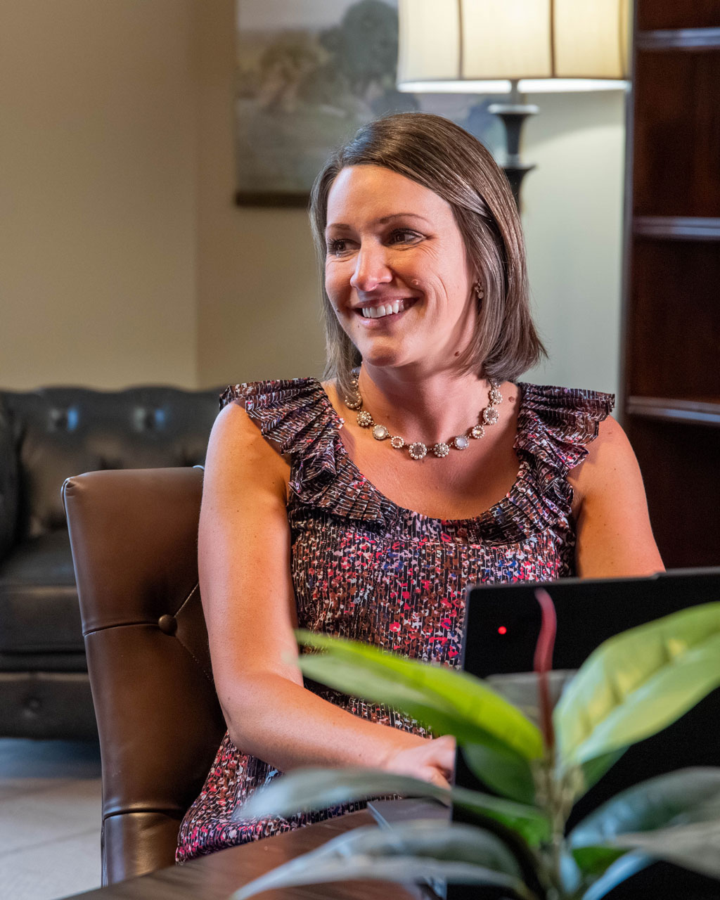 Nicki Pelty In The Office - Portrait
